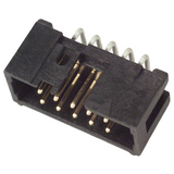 Pack of 4  N2510-5002-RB  Connector Header Through Hole, Right Angle 10 position 0.100" (2.54mm) :RoHS