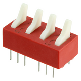 Pack of 2  76STC04T  Switch Toggle DIP SPDT 150MA 30V :RoHS, Tube