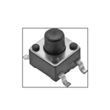 Pack of 5 TL3305AF260QG Tactile Switches 50mA 12VDC SPST, NO 3.8mm Act 260gf, Bulk, RoHS