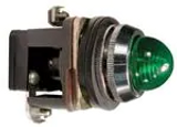 PLB5LB-024  LED Industrial Panel Mount Indicators / Switch Indicators 30mm Metal Pilot Lgt Amber 24VAC/DC