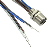 1200900037   Circular Cable 5POS FEM TO WIRE 0.98'