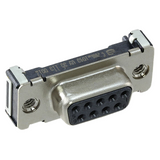 Pack of 2  09551156612741  Connector D-Sub 9 Position Receptacle SMD SLDR :RoHS, Cut Tape
