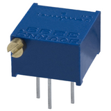 Pack of 5  3299P-1-103LF  Res Cermet Trimmer 10K Ohm 10% 0.5W(1/2W) 25(Elec)Turn 2.29mm (9.53 X 11.55 X 6.1mm) Pin Thru-Hole, RoHS