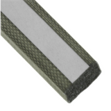 4049PA51H01800  Gaskets, Sheets, Absorbers & Shielding Fabric Over Foam Sq L 18"xW .25"xH .25" 