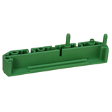 2970442  Plastic, Polyamide Panel, Side 3.031" L x 0.443" W x 1.555" H (77.00mm x 11.25mm x 39.50mm) Green UMK-SE11,25-1