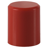 F0203  Round Pushbutton Switch Cap Red Snap Fit :RoHS