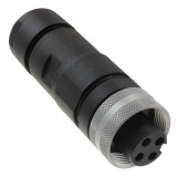 1300700023   Connector Circular Plug4 Position, Female Sockets Screw, CA4000-39