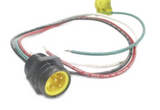 888N-M4AE1-1F,   Receptacle, Mini, Straight Male, Straight Male, 4-Pin, 18 AWG PVC, 1300160215