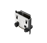 Pack of 4 USB3140-30-0170-1-C  USB - micro B USB 2.0 Receptacle Connector 5 Position Surface Mount, Through Hole