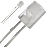 Pack of 10  OVLLY8C7  Yellow 589nm LED Indication - Discrete 2V Radial :RoHS