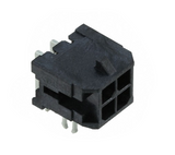 Pack of 2 0430450422  Connector Header Through Hole, Right Angle 4 position 0.118" (3.00mm)