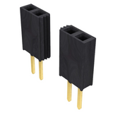 Pack of 4  SSW-106-02-G-S  CONN RCPT.100" 6POS SNGL Gold :RoHS