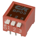 BP03KE  Switch Slide DIP SPST 0.1A 5V