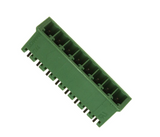 Pack of 4 284514-8  Connector 8 Position Terminal Block Header, Male Pins, Shrouded (4 Side) 0.138" (3.50mm) Vertical Through Hole