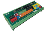 351019-120  Rail Mount , Power Distribution Fuse Module Board, for AC/DC, REV A TME 6758001-3-100 , Image shown is a representation only