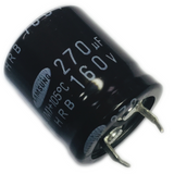 Aluminum Electrolytic Snap In Capacitor 270UF 20% 160V 105C B43252B1277M