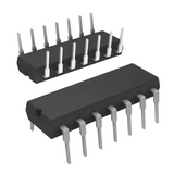 MC74HC04AN Inverter 6-Element CMOS Automotive 14-Pin PDIP 