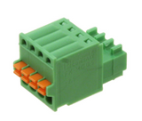 1881341 Connector Terminal Block Plug 4 Position 2.5MM Sockets :RoHS FK-MC 0.5/4-ST-2.5