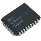 X28HC64J-12 XICOR EEPROM Parallel 64K-bit 8K x 8 5V 32-Pin PLCC