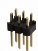 Pack of 4 61300621121 Connector Header Through Hole 6 position 0.100" (2.54mm) :RoHS