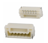 SM06B-GHS-TB(LF)(SN) Connector Header Surface Mount, Right Angle 6 position 0.049" (1.25mm)