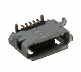 Pack of 5 0475890001 Connector USB - micro AB Receptacle Connector 5 Position Surface Mount, Right Angle; Through Hole