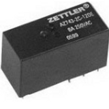 AZ743-2C-12DE General Purpose Relay DPDT (2 Form C) 12VDC Coil Through Hole :RoHS