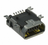 DX3R005HN2E700 CONN RCPT USB2.0 MINI AB SMD R/A :RoHS, Cut Tape