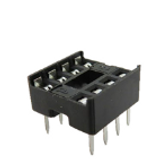Pack of 10 ICS-308-T IC Socket, Dip, 8P 2.54MM Pitch Through Hole :RoHS