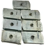 Pack of 7 M6-WO-EG Channel Nut, Unistrut, 3259T33