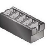 65780-082 Connector Receptacle 10 Position Through Hole Gold