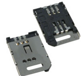 Pack of 5 0473882001 Connector SIM Card R/A SMD, RoHs