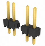 Pack of 4 TSW-106-07-G-S Connector Header 6 position 2.54mm Through Hole, RoHs