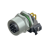 43-02740 Circular Connector Plug, 8 Position Female Sockets Solder, RoHs