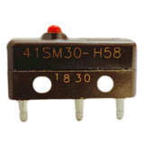 41SM30-H58  Basic Snap Action Switches SPDT 11A 250VAC 1.39N PLGR PC PIN