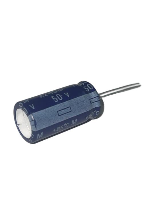 Pack of 2 Audio Electrolytic Capacitor, Radial, 85c 2200UF 50V, Bulk, RoHS