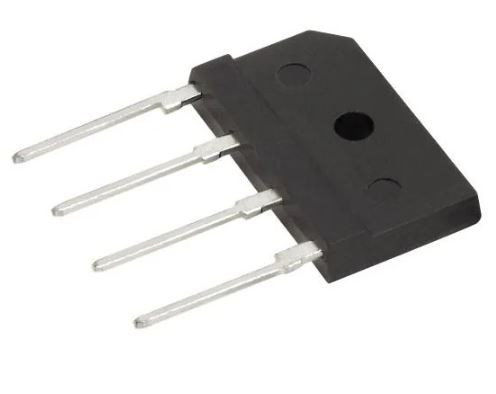 Pack of 10 RS401M Bridge Rectifiers RS-4M,In-lineBridge(leadframe),4A,50V