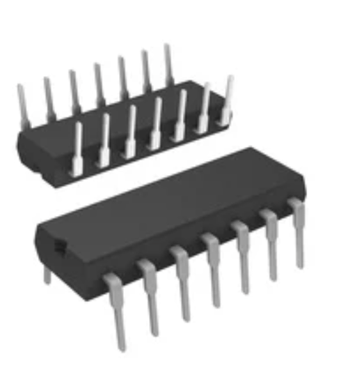 MC74HCT14AN Inverter IC 6 Channel Schmitt Trigger 14-PDIP