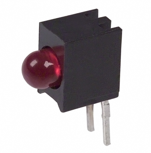 Pack of 4 5510509F LED CBI 3MM Red RA PC MNT, RoHs