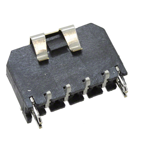 Pack of 4 0436500421 Connector Header Surface Mount 4 position 0.118" (3.00mm), RoHs