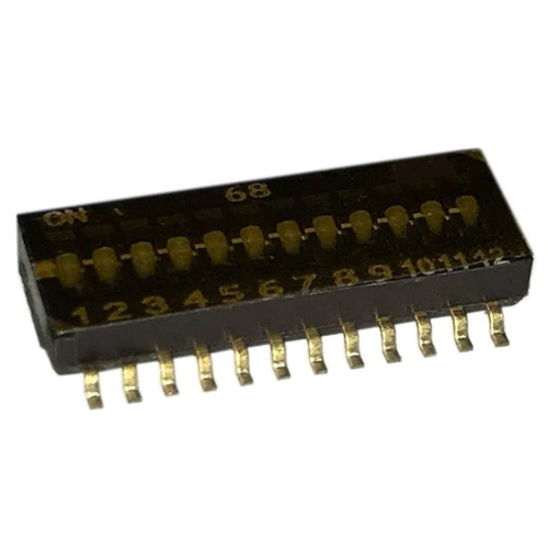 218-12LPST Switch Dip SPST 12 Position Surface Mount Slide (Standard) Actuator 25mA 24VDC, 218-12LPSTR, CT218-12LPST, CT218-12LPSTR : RoHS