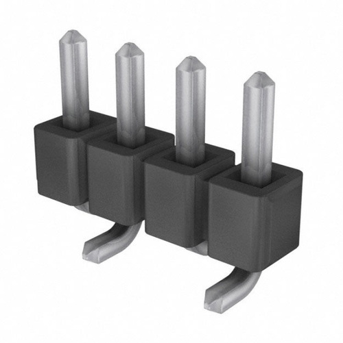 Pack of 6 TSM-104-04-T-SV Connector Header Surface Mount 4 position 0.100" (2.54mm), RoHs