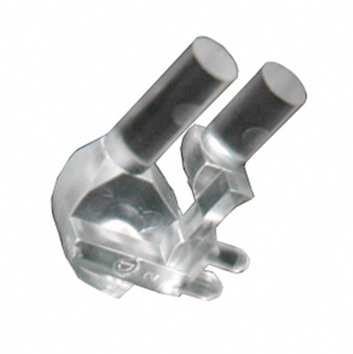5151094F LED Light Pipe 2 High Clear Rigid Board Mount, Press Fit, RoHs