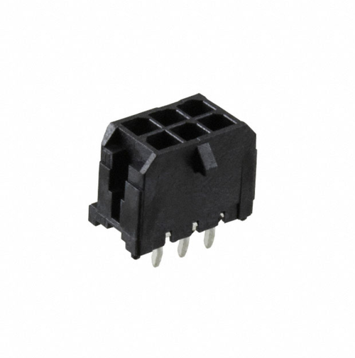 Pack of 4 0430450614 Connector Header Through Hole 6 position 0.118" (3.00mm), RoHs