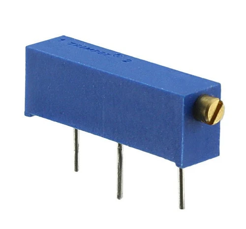 3006P-1-104  100k 0.75W, 3/4W PC Pins Through Hole Trimmer Potentiometer Cermet 15.0 Turn Side Adjustment