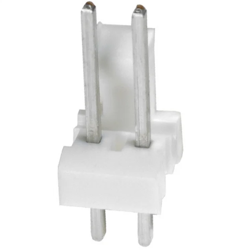 Pack of 100  640454-2  Connector Header Through Hole 2 position 0.100" (2.54mm), RoHs