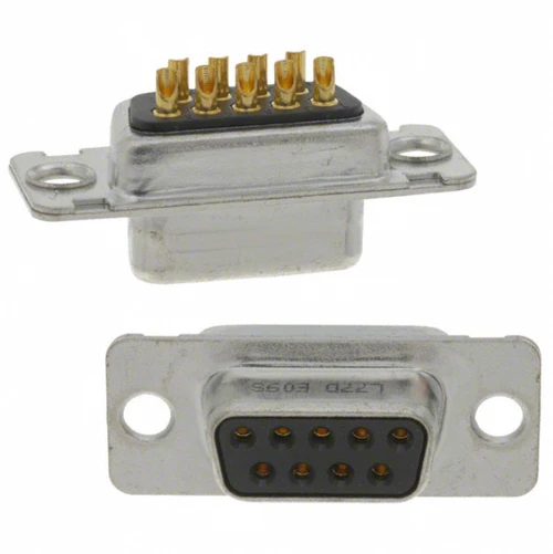 L77DE09S Connector 9 Position D-Sub Receptacle, Female Sockets, RoHs
