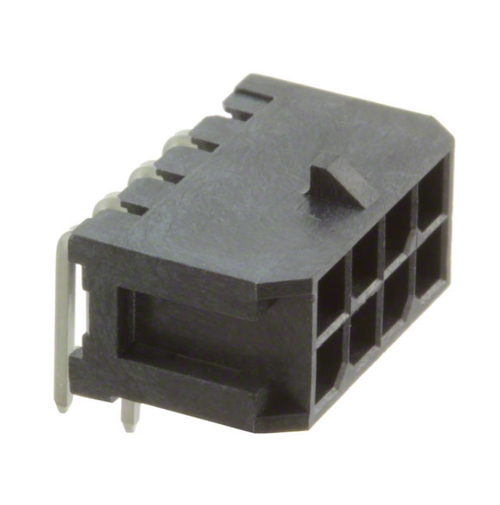 Pack of 6 10127720-081LF Connector Header Through Hole, Right Angle 8 position 0.118" (3.00mm), RoHs