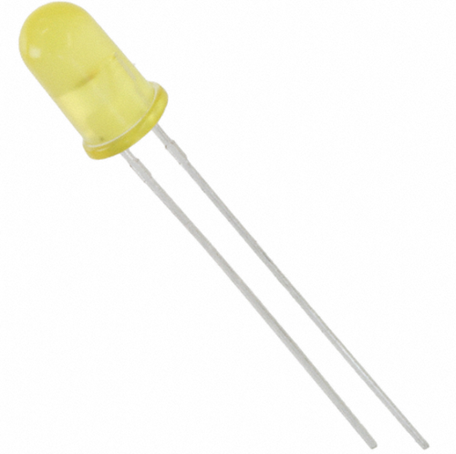 HLMP47199MP7 LED CBI 5MM Yellow DIFF RA, RoHs