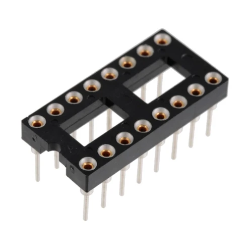 ICA-316-ZAGT CONN IC DIP Socket 16POS Gold